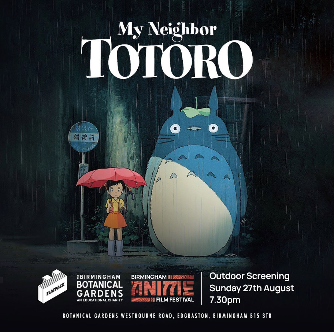 My Neighbor Totoro Outdoor Screening (Dubbed) Film Birmingham